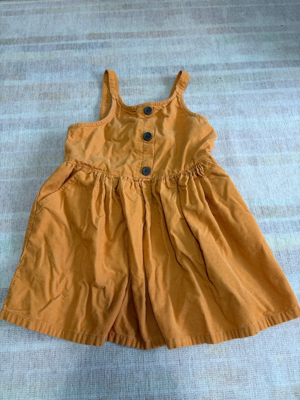 Cat & Jack Girls' Casual Button-Front Sundress